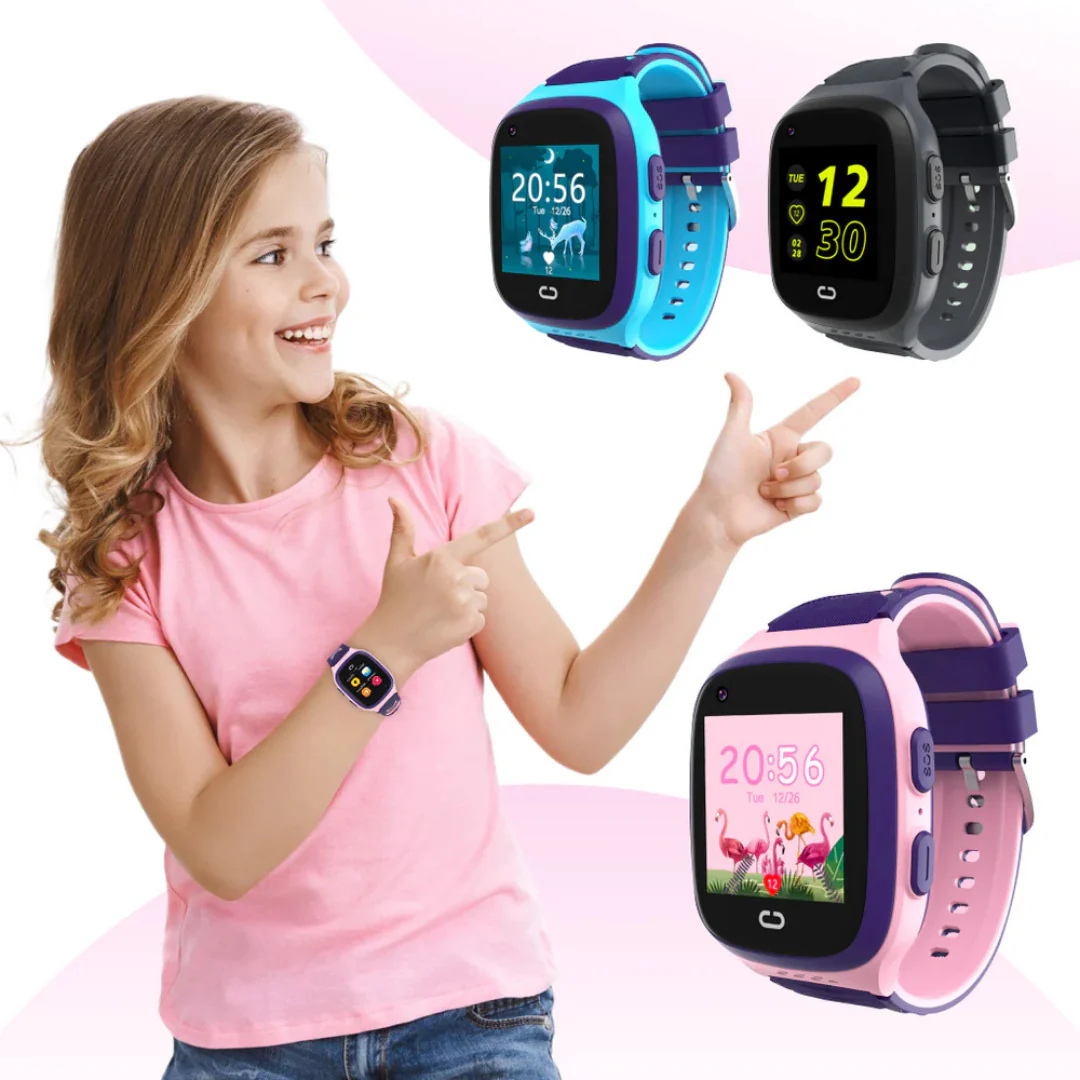 Sadoper - Montre GPS Connectée 4G Pour Enfant