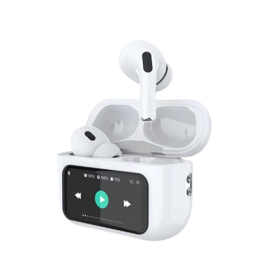 Écouteurs sans fil Bluetooth avec écran tactile intégré