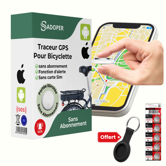 Traceur GPS Vélo Sans Abonnement - ANDROID / iOS
