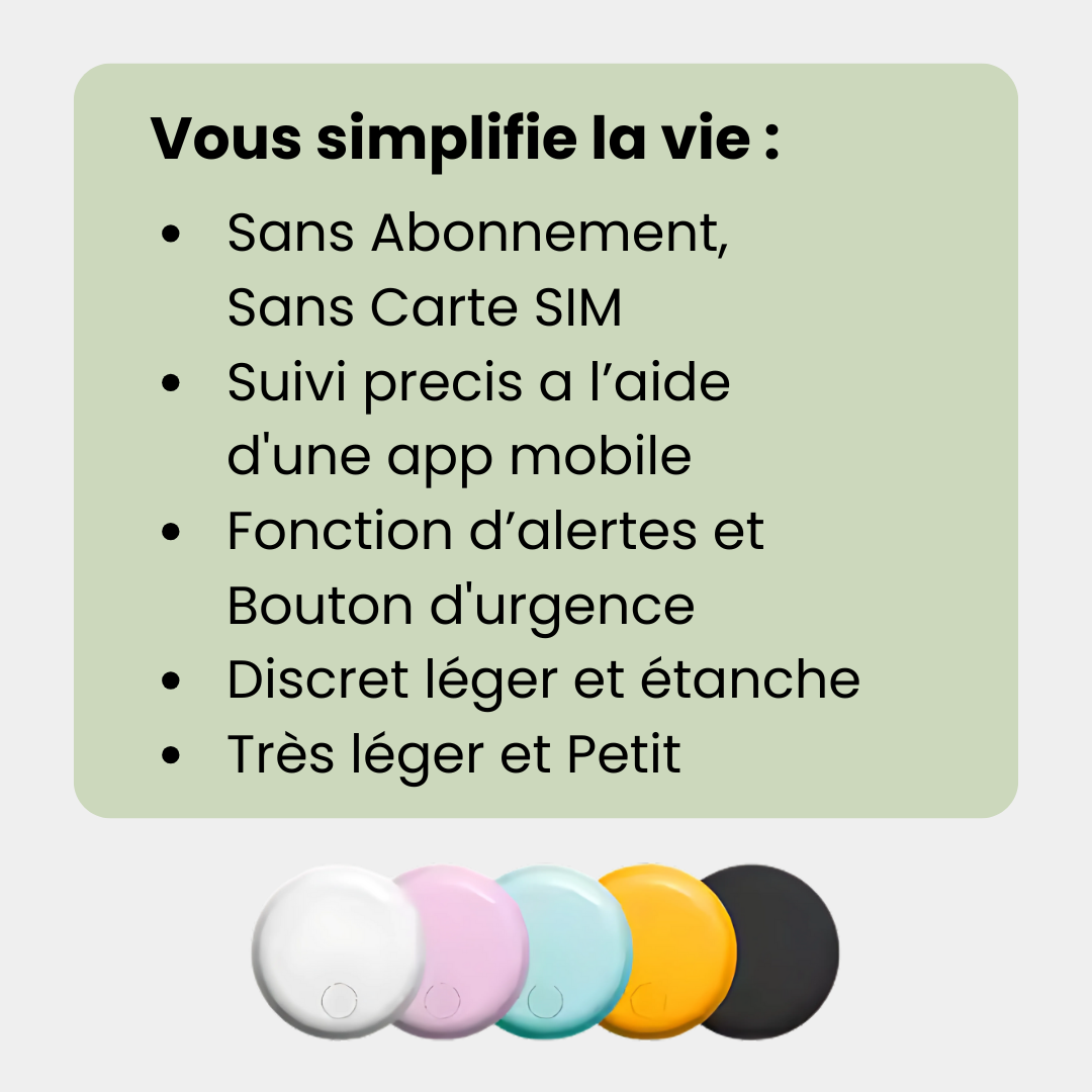 Traceur GPS Senior Sadoper™ – Suivi Precis Sans Abonnement - ANDROID / iOS