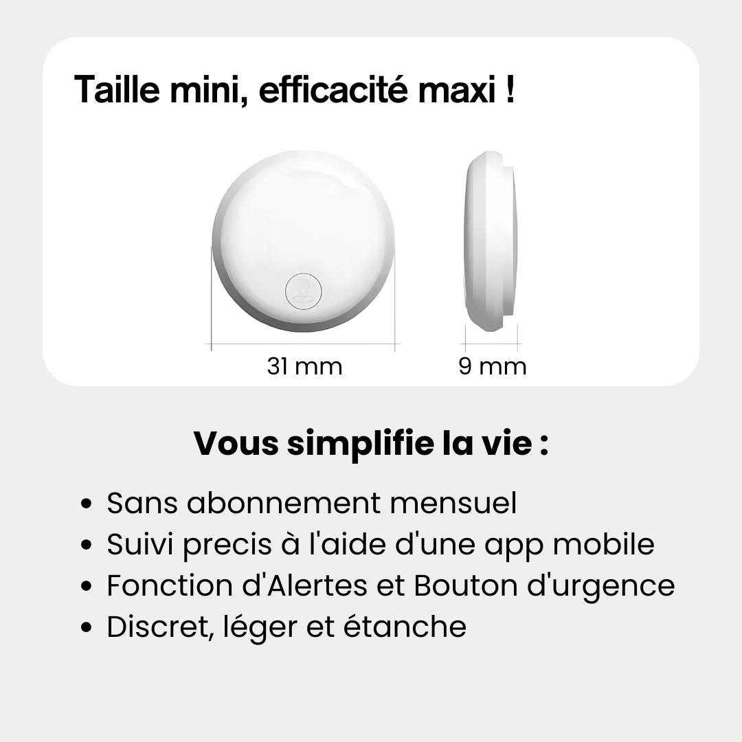 Traceur GPS Enfant Sans Abonnement - Sadoper - ANDROID / iOS