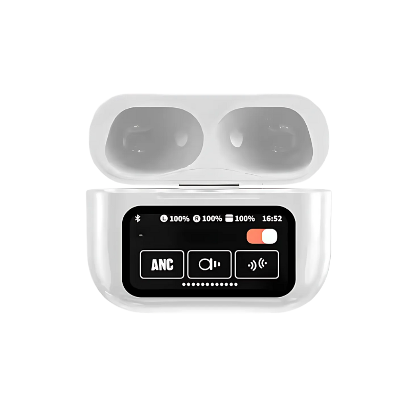 Écouteurs sans fil Bluetooth avec écran tactile intégré