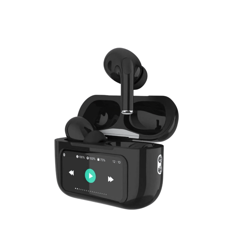 Écouteurs sans fil Bluetooth avec écran tactile intégré