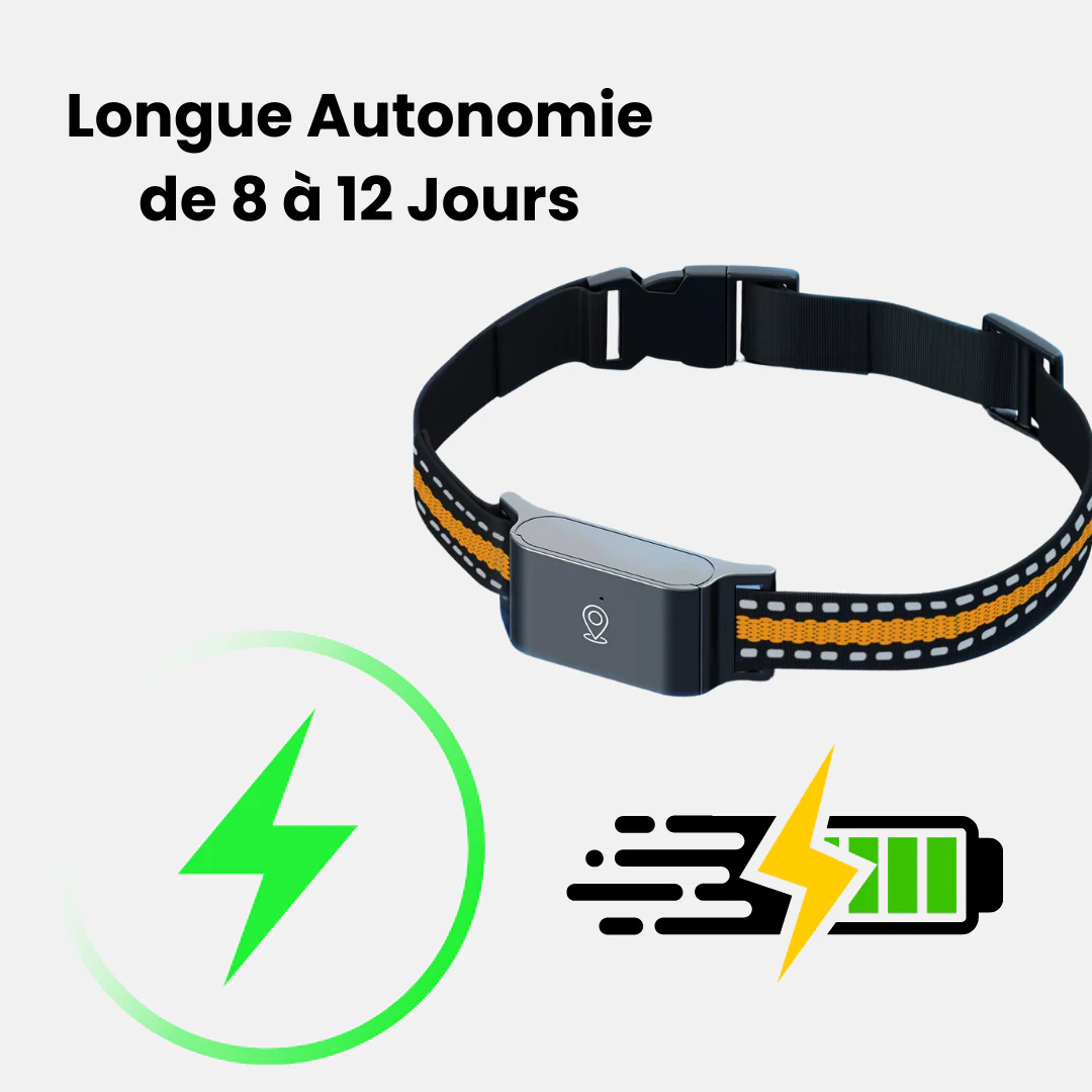 Collier GPS Sans Abonnement Sadoper™ – Suivi Précis, Portée Illimitée