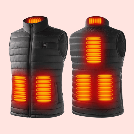 Gilet Chauffant Unisexe – Léger, Déperlant & 3 Niveaux de Température