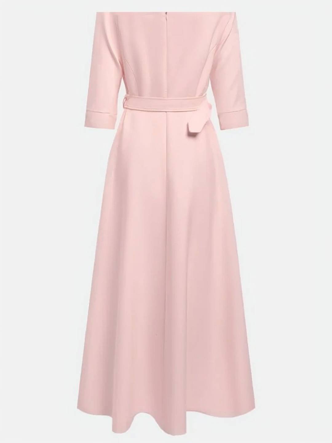 Cocolii robe longue de soirée pour mariage ceinture élégant style tailleur audrey hepburn vintage bal de promo cérémonie