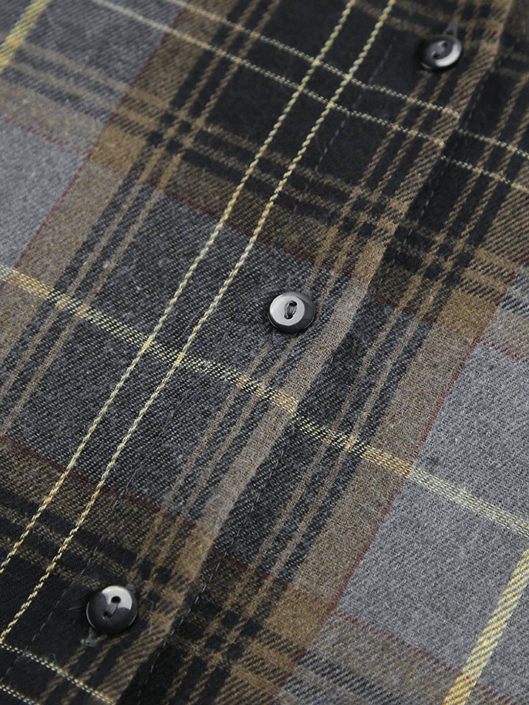 Cocolii blouse carreaux col chemise manches longues vintage décontracté ample asual surchemise femme style bûcheron