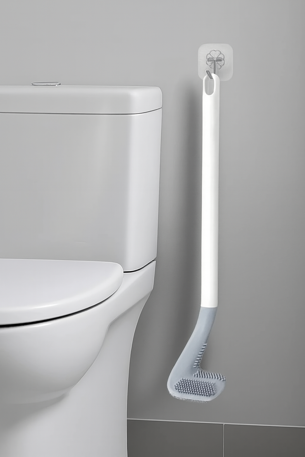 Brosse WC en silicone