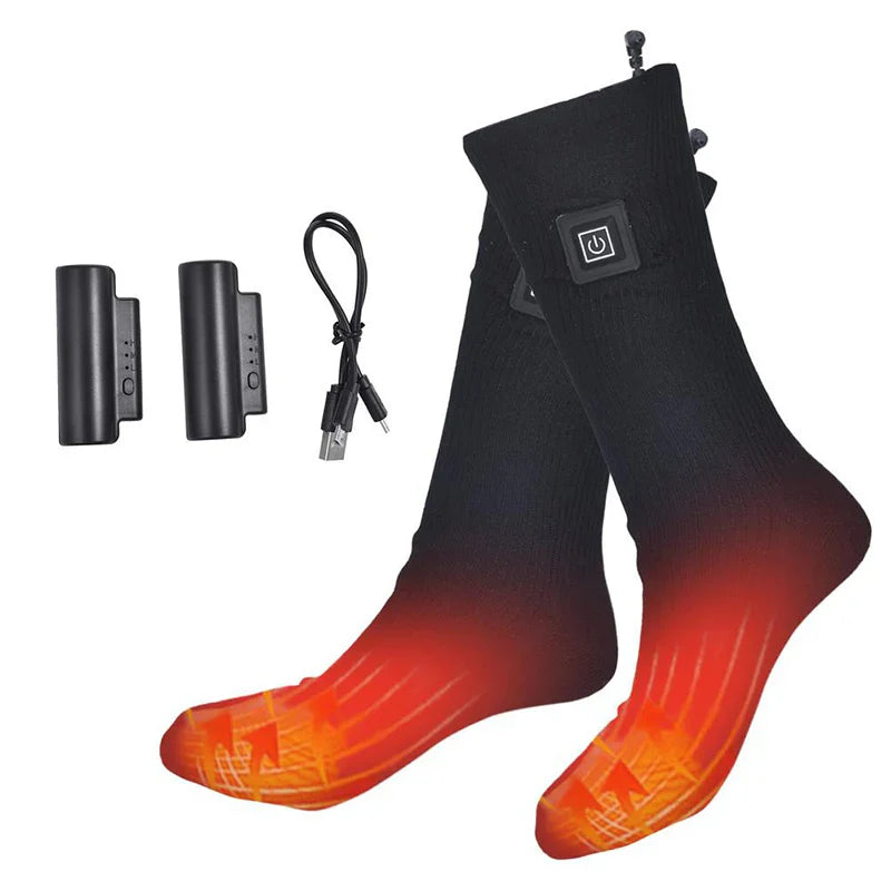 Chaussettes Chauffantes Sadoper® – Des Pieds Chauds Même par -35°C