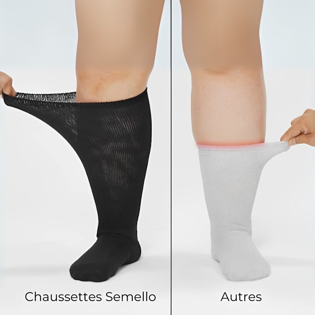 Chaussettes De Compression Sans Couture | Beige