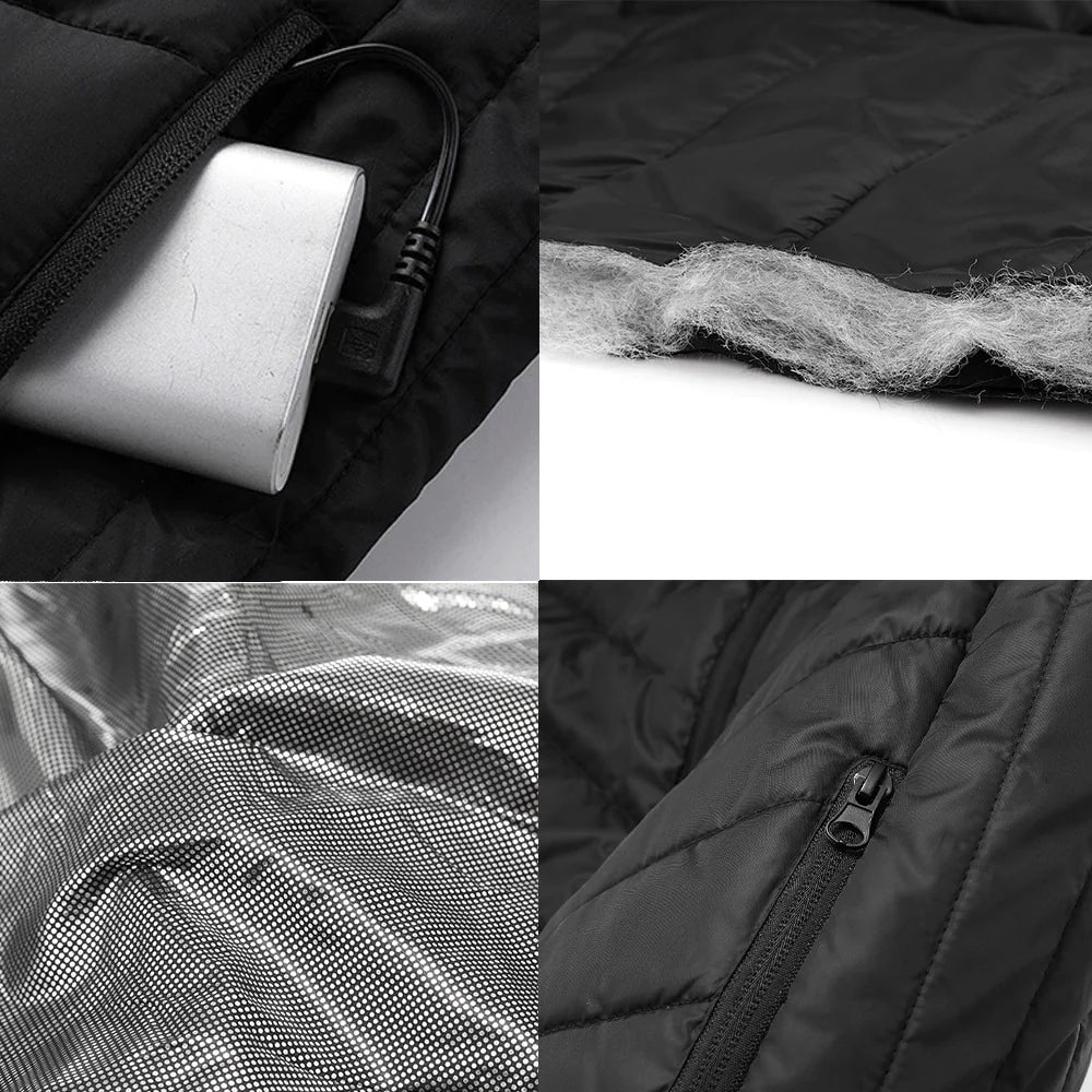 Doudoune Chauffante – Technologie XHeat pour un Hiver Sans Froid