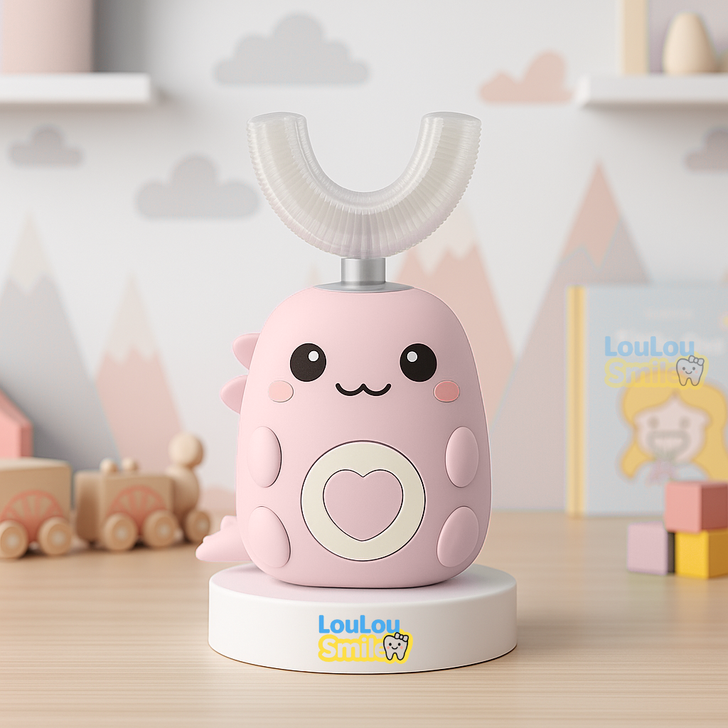 DinoBrosse™ – Brosse à dents 360° pour enfants