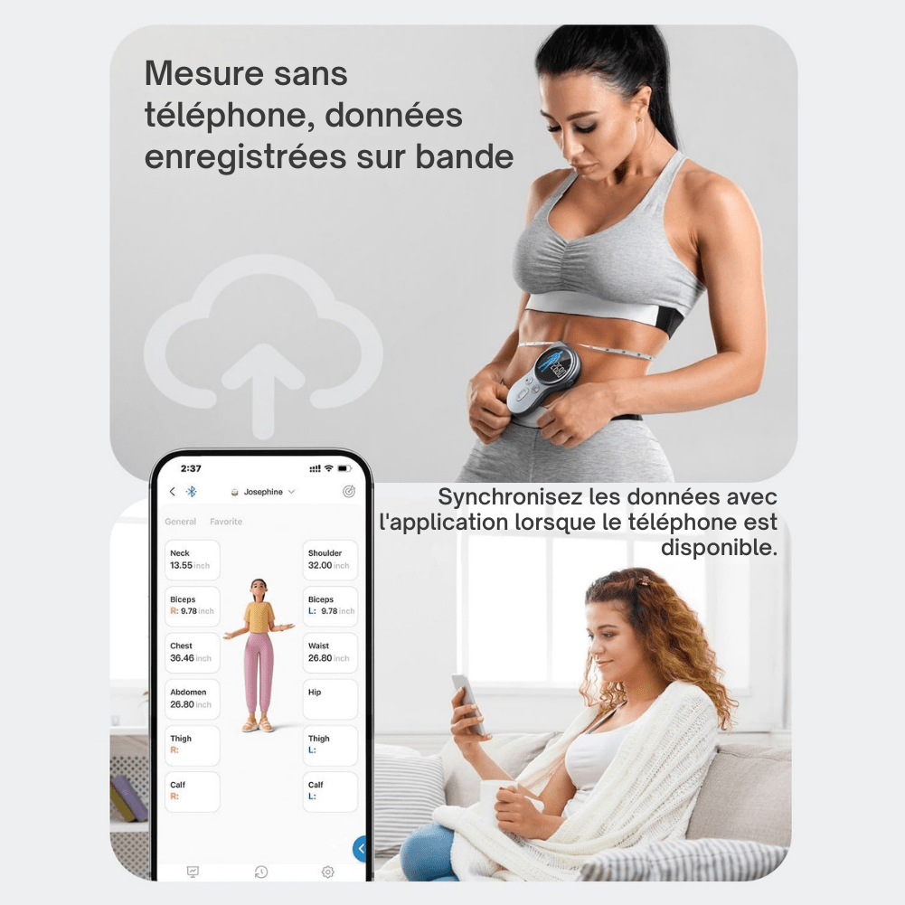 Mètre ruban connecté Renpho - Rondor