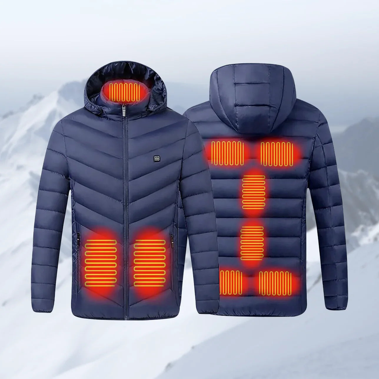 Doudoune Chauffante – Technologie XHeat pour un Hiver Sans Froid