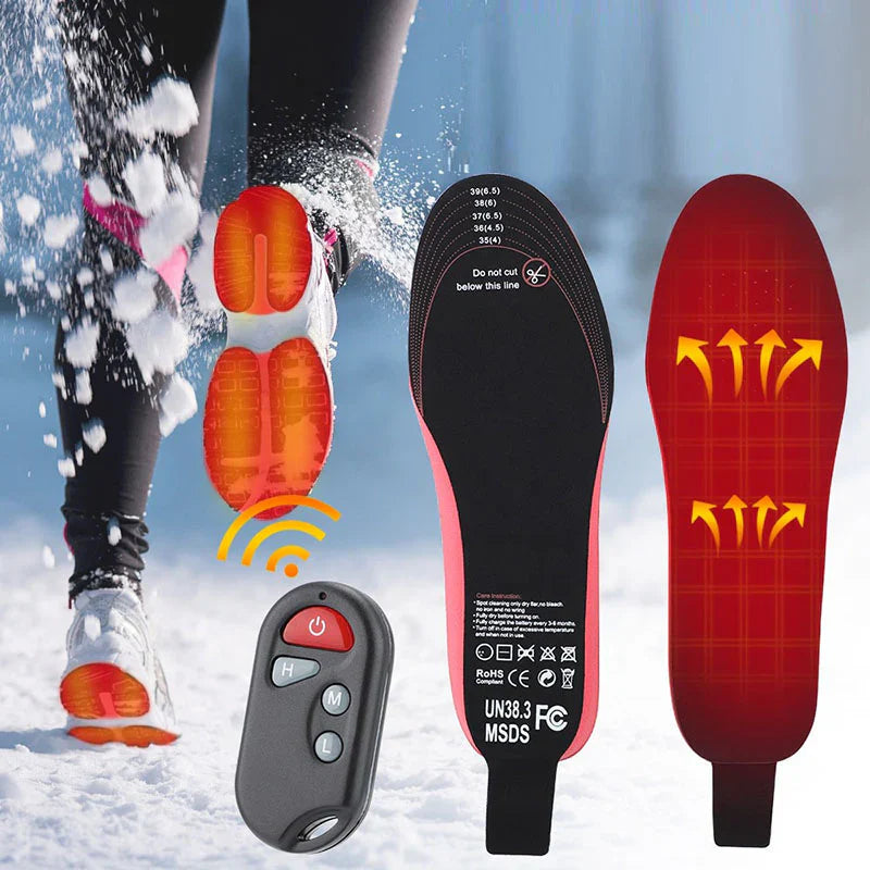 Semelles Chauffantes Sadoper® – Chaleur Instantanée & Confort Tout l’Hiver