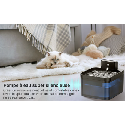 Fontaine à Eau Automatique Sans Fil pour Chat