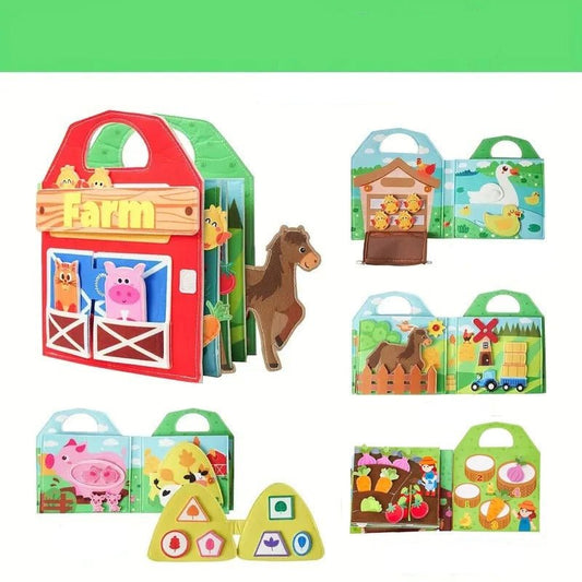 3D Montessori - Livre d'histoires : La Ferme Magique - RONDOR - Rondor