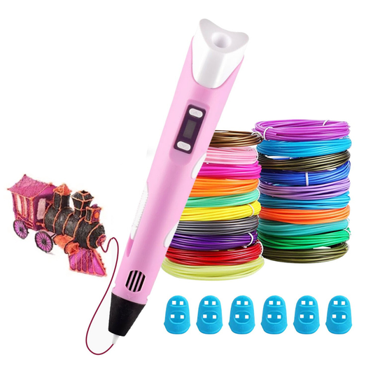 3D Pen | Observez votre petit artiste créer facilement de la magie colorée en 3D - Rondor