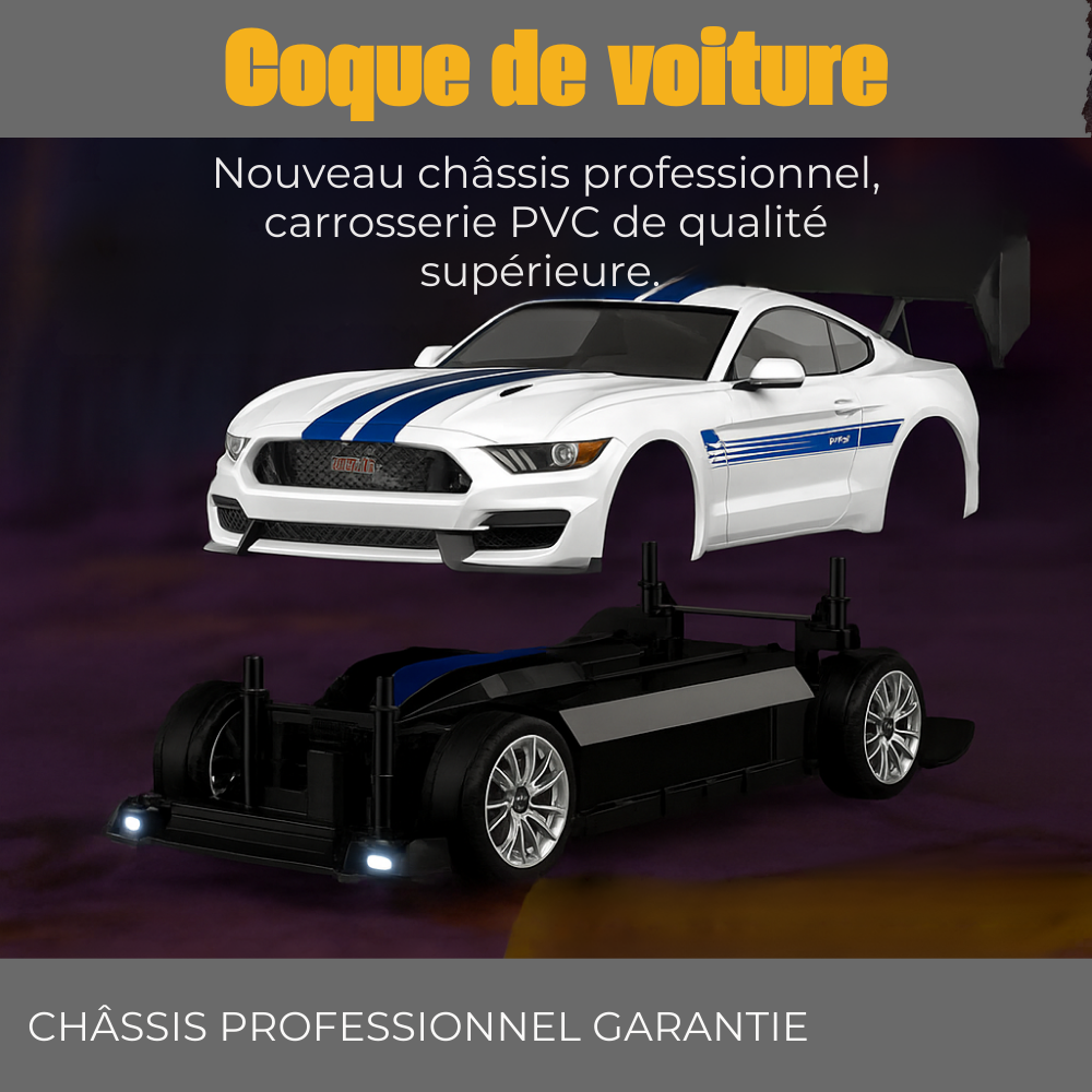 Voiture de course télécommandée