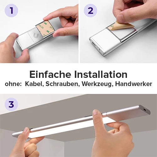 Kleverlicht - Magnetische Bewegungssensor Lampe