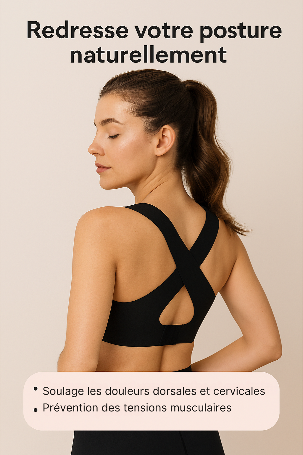 Brassière Posture+