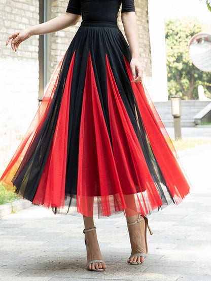 Cocolii jupe tutu en tulle femme élégant décontracté casual