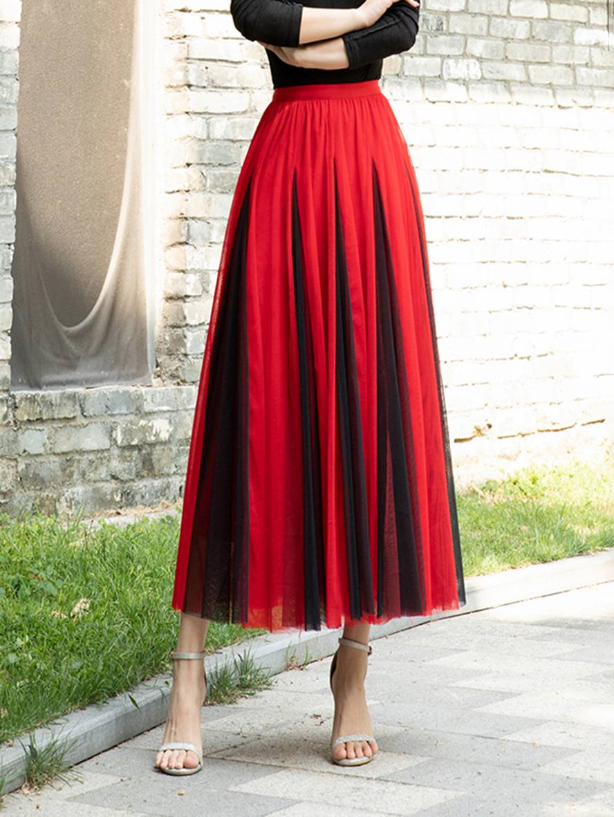 Cocolii jupe tutu en tulle femme élégant décontracté casual