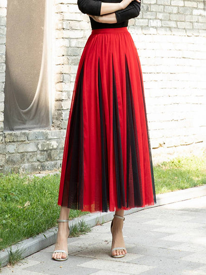 Cocolii jupe tutu en tulle femme élégant décontracté casual