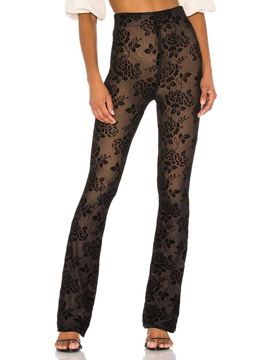 Cocolii pantalons slim fitness unicolore taille haute femme élégant vintage décontracté mode casual legging