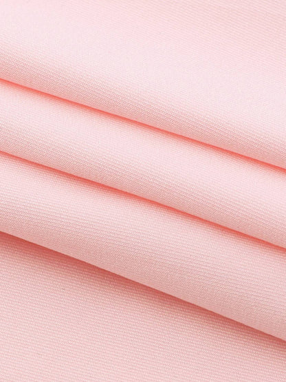 Cocolii robe longue moulante v-cou bretelle fendu à volantée sans manches femme doux élégant de soirée cérémonie robe de plage