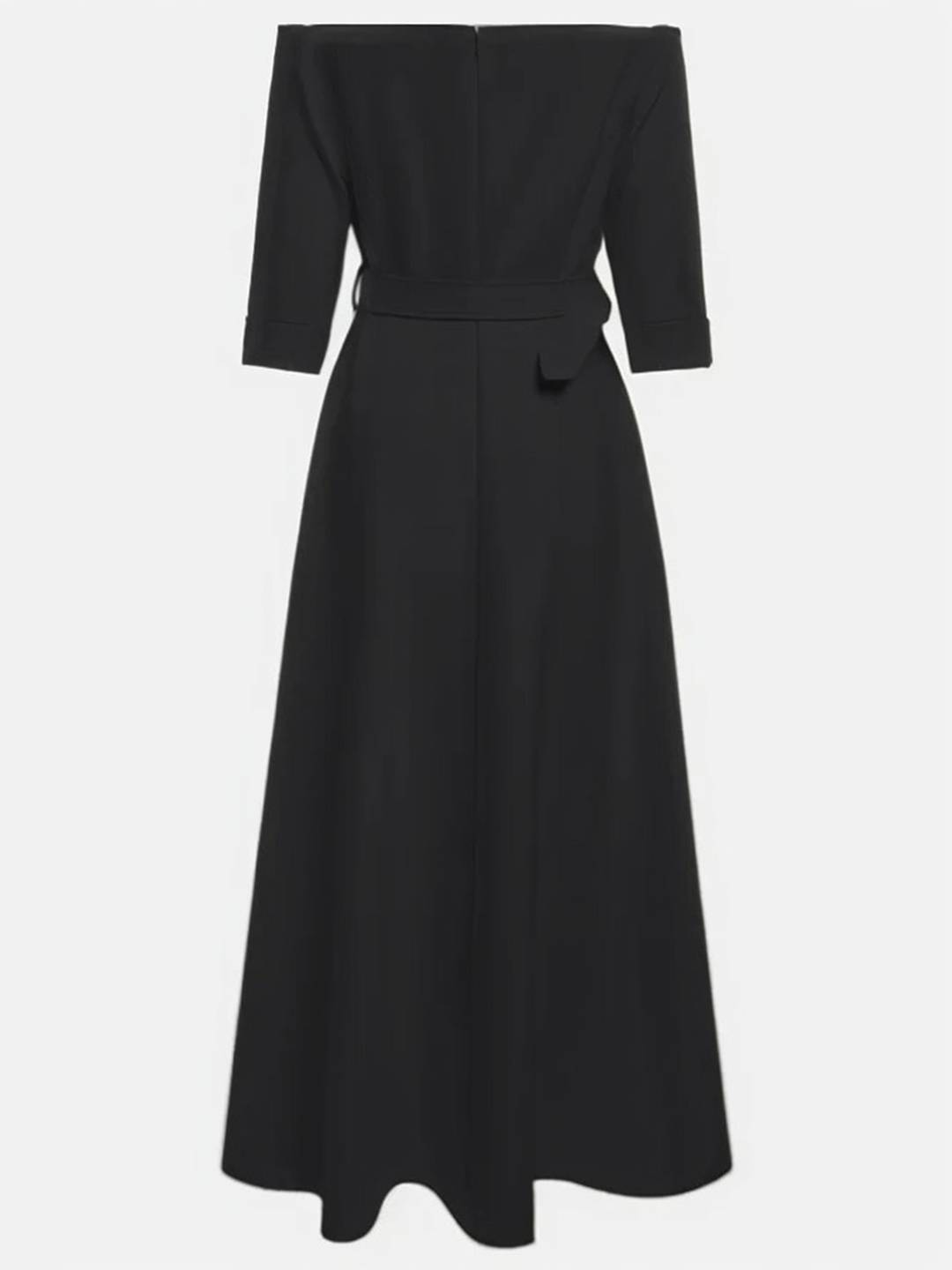 Cocolii robe longue de soirée pour mariage ceinture élégant style tailleur audrey hepburn vintage bal de promo cérémonie