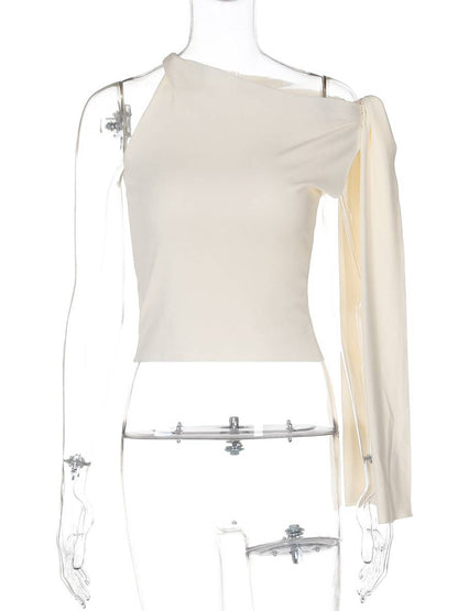 Cocolii t-shirt cropped unicolore strappy sans manches femme élégant simple décontracté mode casual blouse