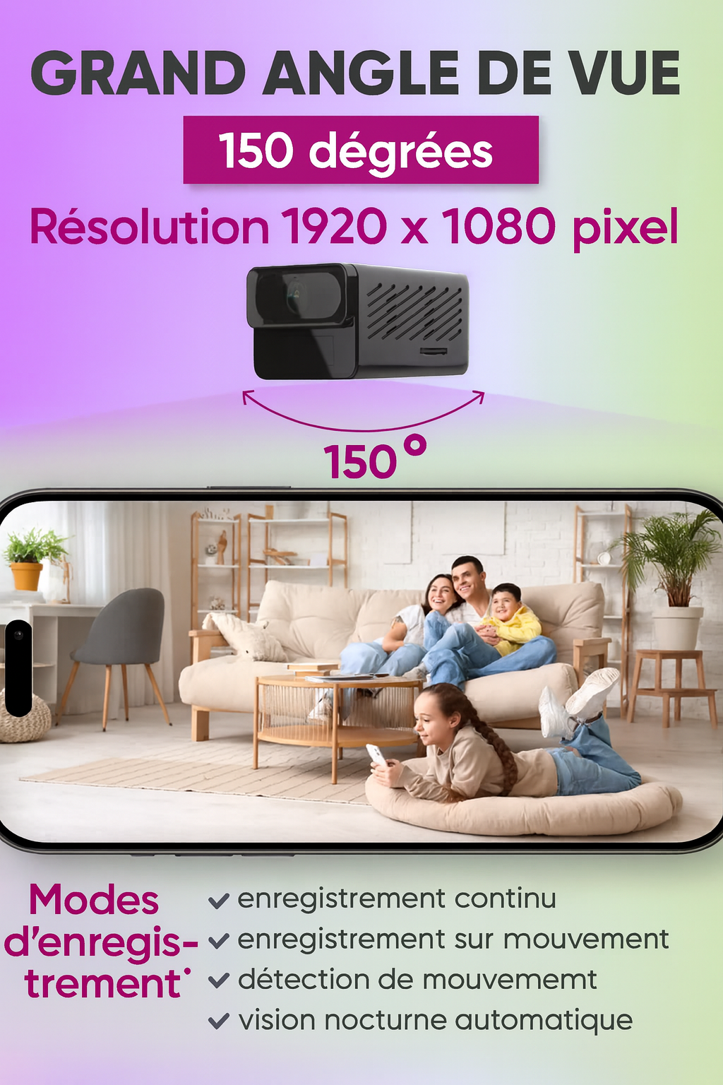 Mini camera 1080P HD