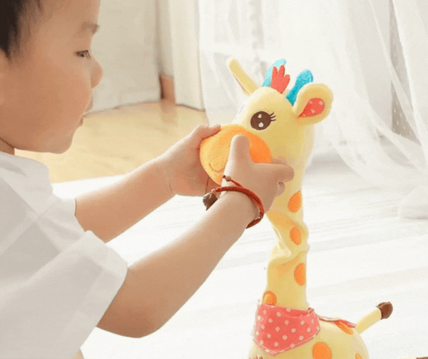 Interaktives Singendes Plüschtier Giraffe – Musikalischer Begleiter für Kinder