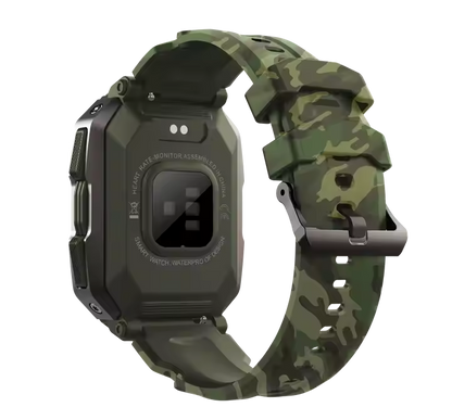 Montre Connectée Tactique Militaire – Ultra Résistante & Autonomie Longue Durée