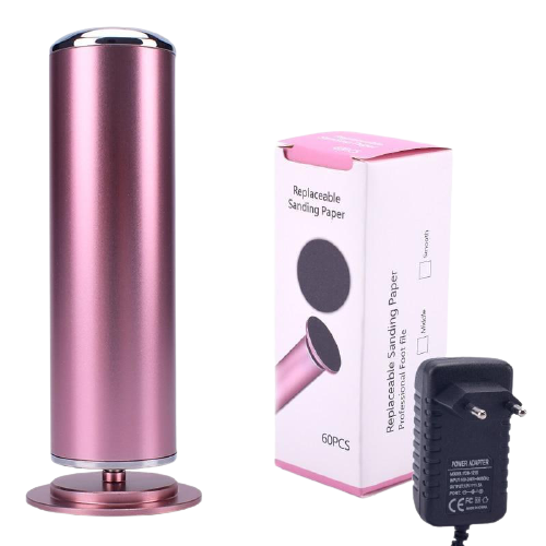 Wiederaufladbare elektrische Reibe für Füße