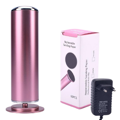 Wiederaufladbare elektrische Reibe für Füße