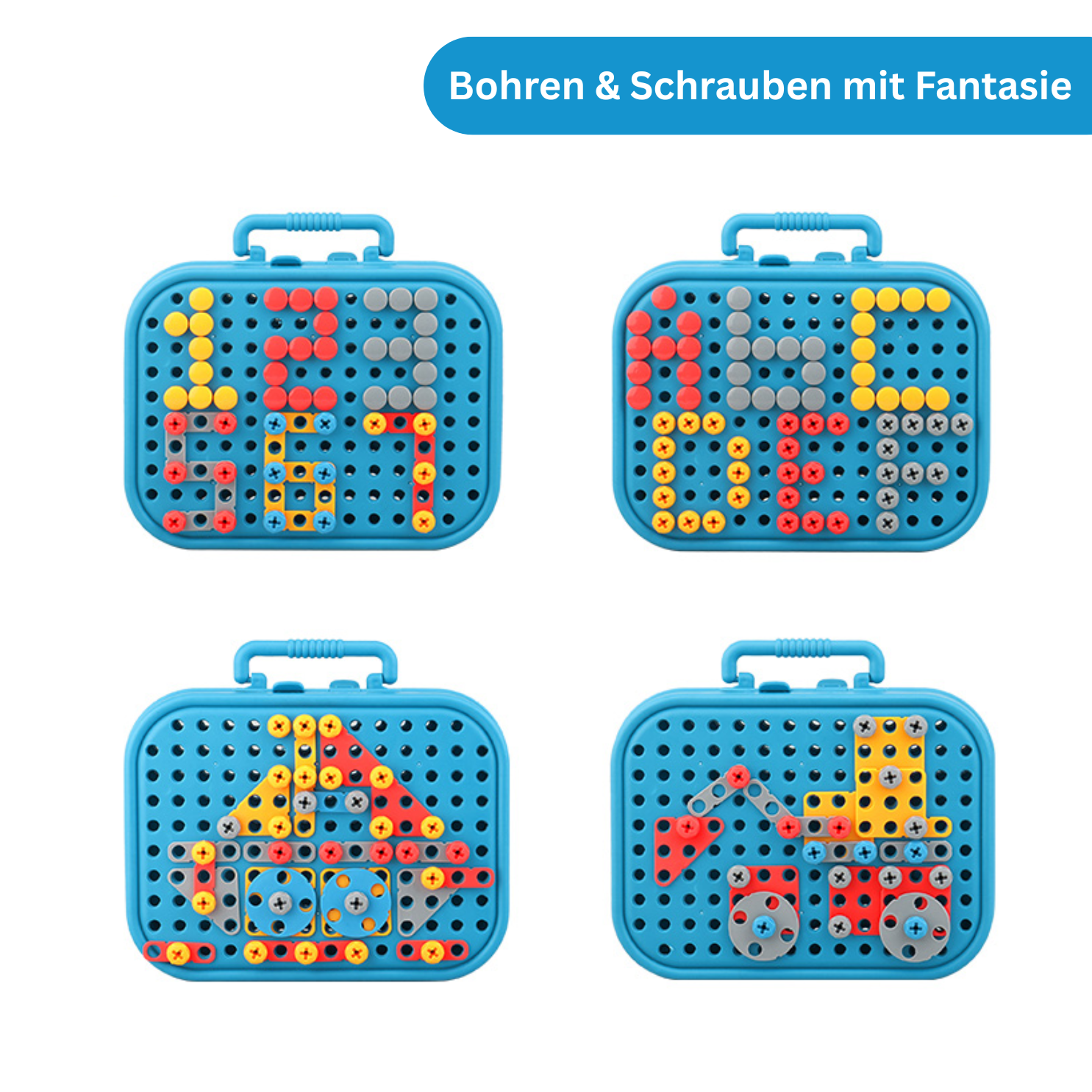 Montessori Tüftelkoffer - spielerisch Lernen ohne Grenzen