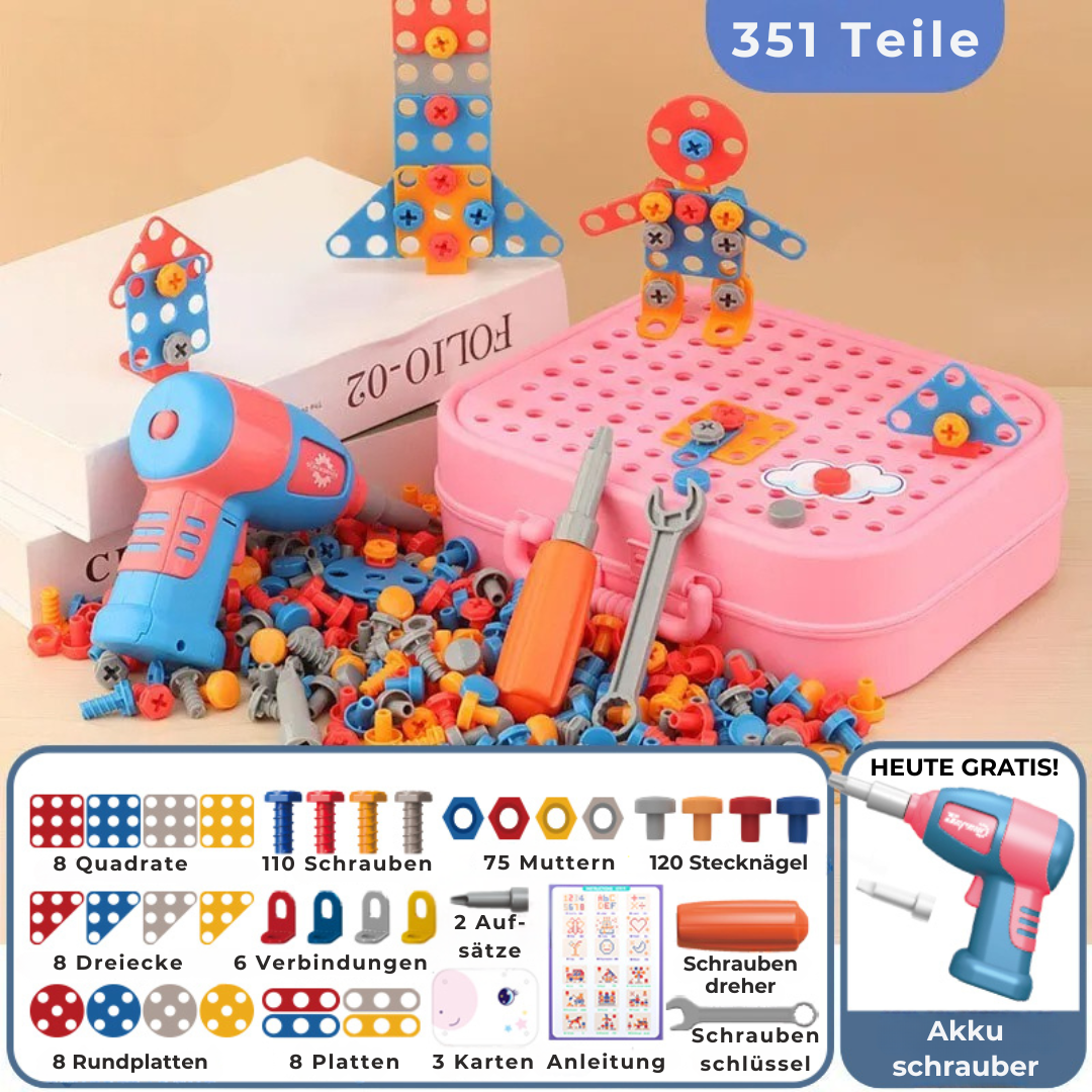 Montessori Tüftelkoffer - spielerisch Lernen ohne Grenzen