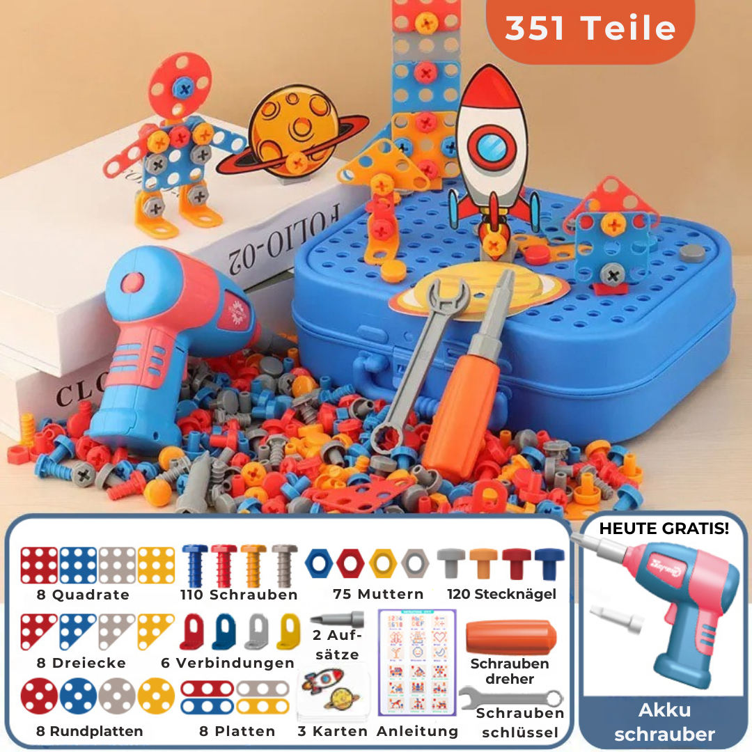 Montessori Tüftelkoffer - spielerisch Lernen ohne Grenzen