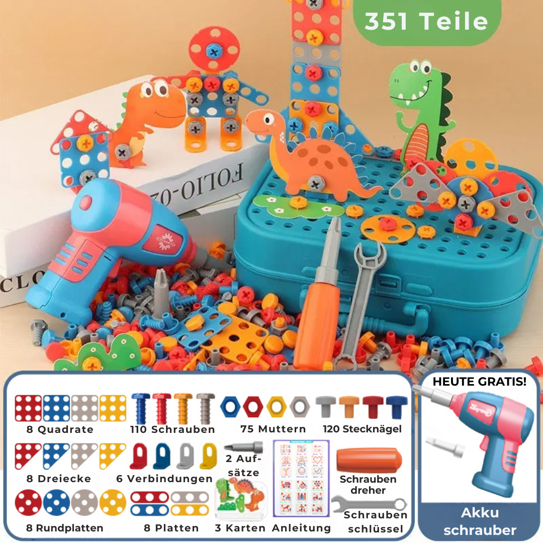 Montessori Tüftelkoffer - spielerisch Lernen ohne Grenzen