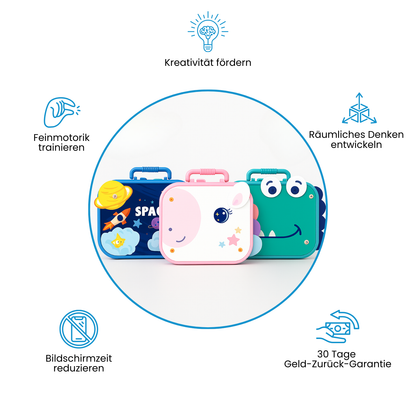 Montessori Tüftelkoffer - spielerisch Lernen ohne Grenzen
