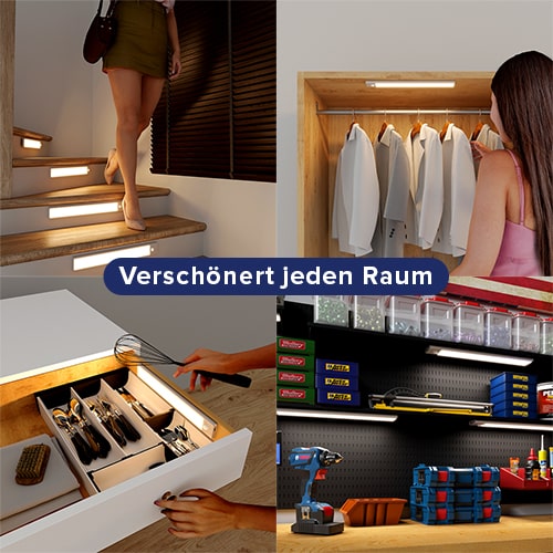 Kleverlicht - Magnetische Bewegungssensor Lampe