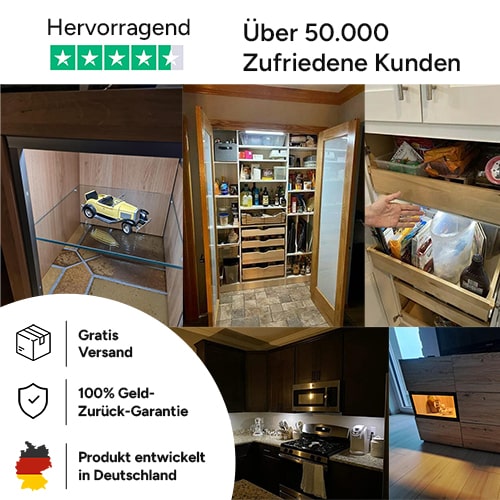 Kleverlicht - Magnetische Bewegungssensor Lampe