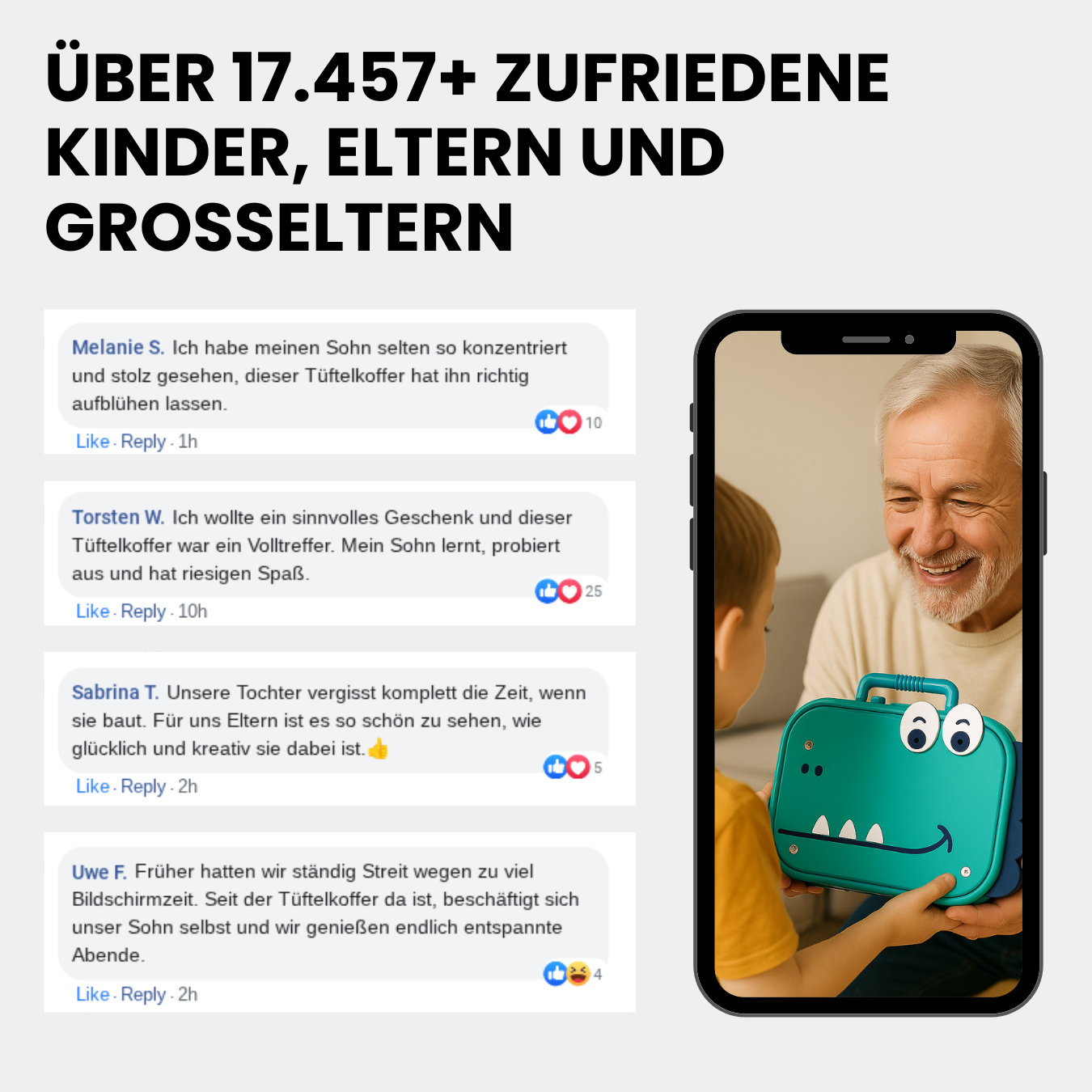 Montessori Tüftelkoffer - spielerisch Lernen ohne Grenzen