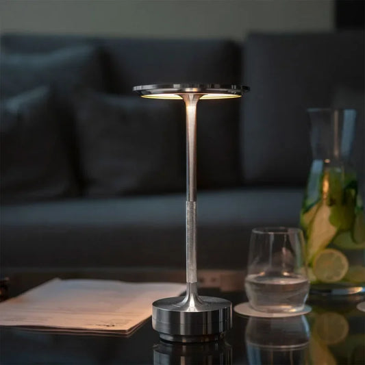 Lampe De Table Sans Fil Portable - Lumière à Intensité Réglable
