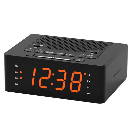 Radio Réveil Double Alarme & Affichage LED