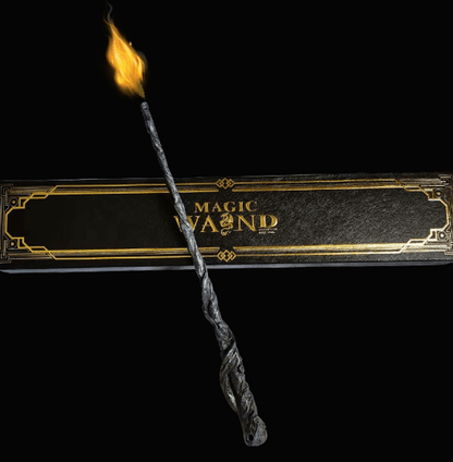 Baguette Magique À Effets De Flammes Pour Cosplay Et Spectacles De Magie - Rondor