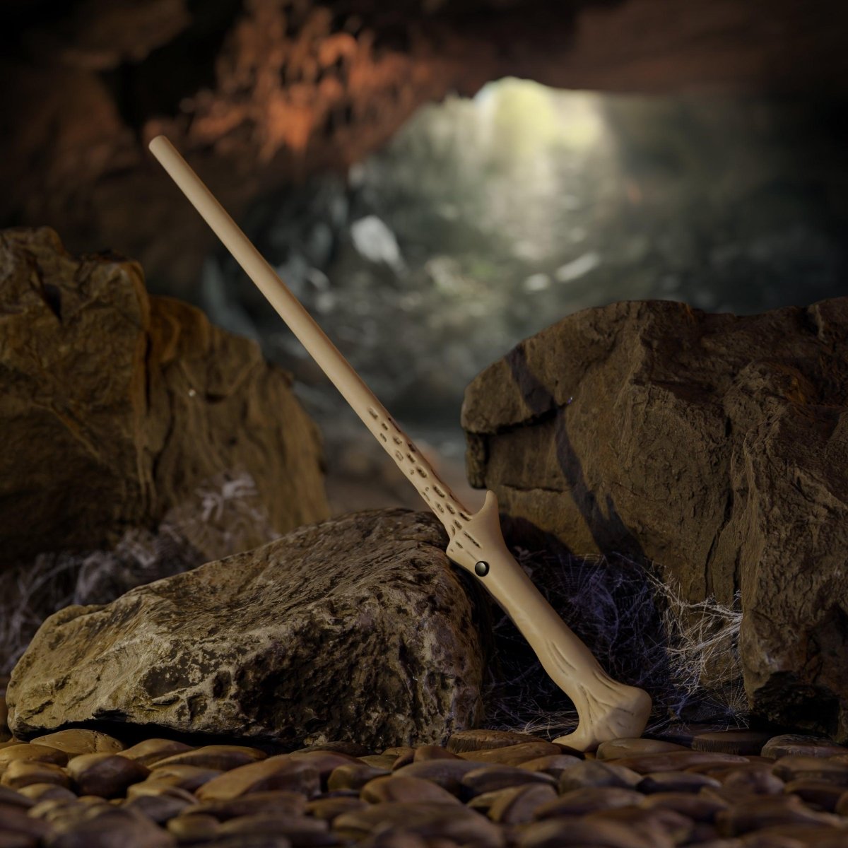 Baguette Magique À Effets De Flammes Pour Cosplay Et Spectacles De Magie - Rondor