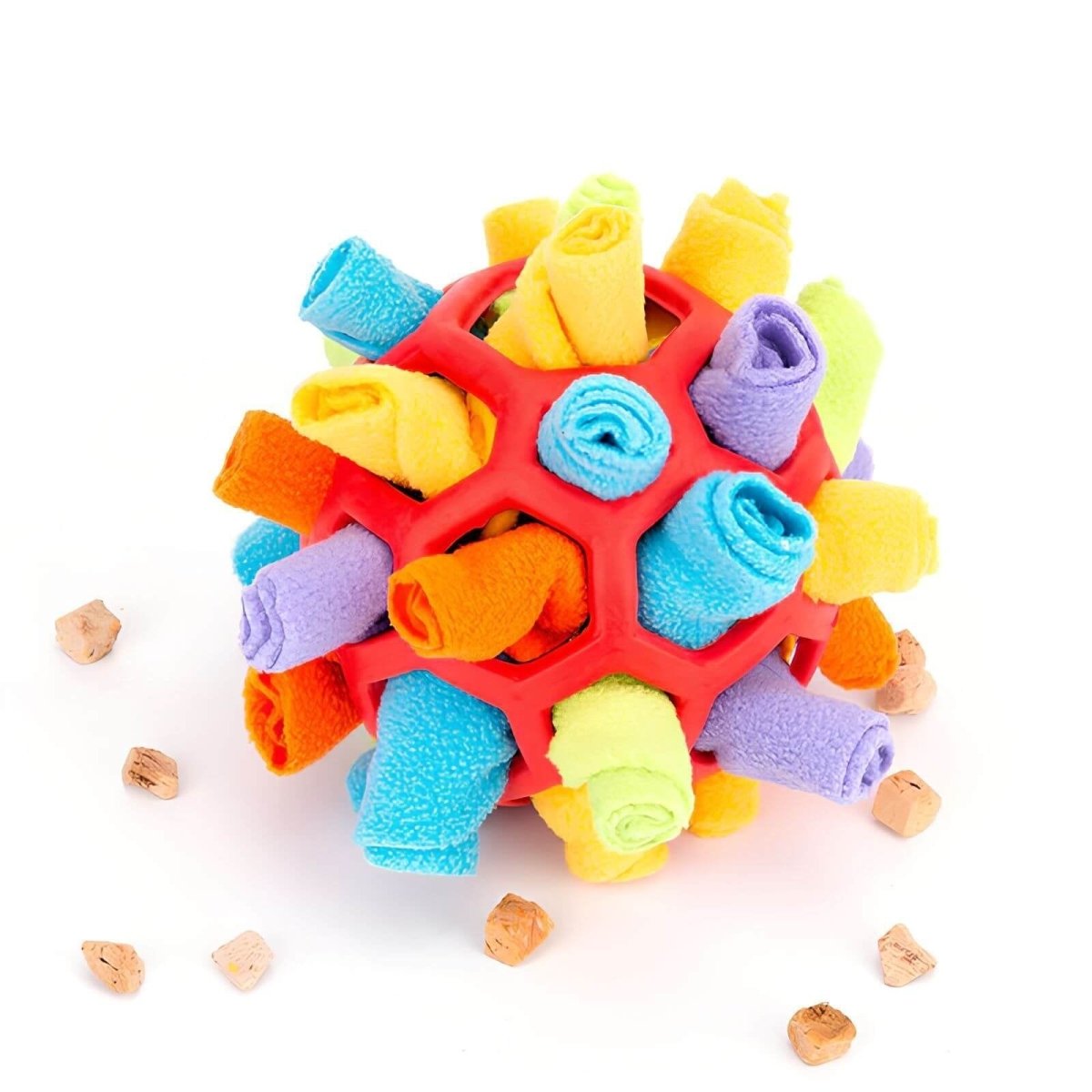 Balle à Renifler Interactive et Jouet à Friandises pour Chiens - Rondor